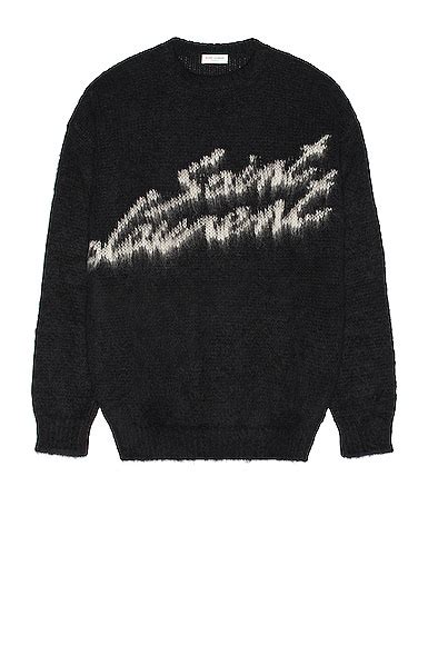 ysl jacquard sweater